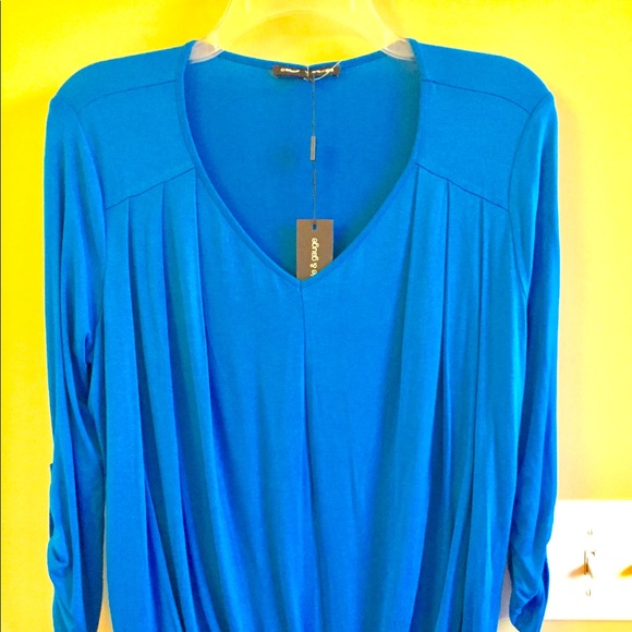 New With Tag Cable Gauge Knit Top 